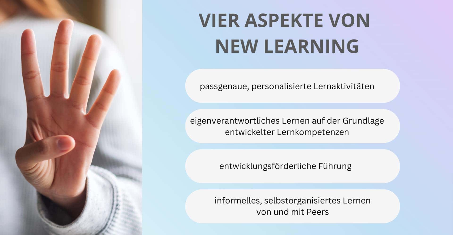 Vier Aspekte von New Learning